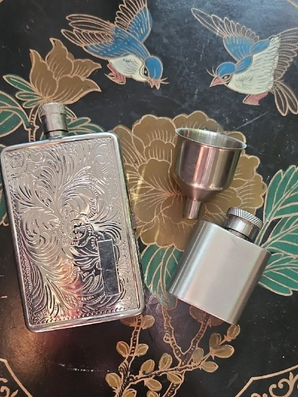 Stainless Steel Flask Set